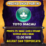 Prediksi Macau 13.00 WIB Jumat 15 Maret 2024. Prediksi Macau jitu merupakan salah satu metode/cara untuk mendapatkan bocoran angka hari ini